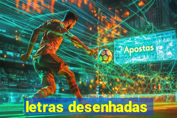letras desenhadas